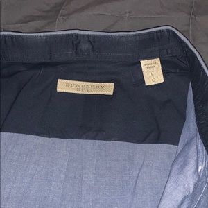 Men’s large Burberry Brit dress shirt
